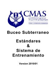 Buceo Subterraneo CMAS - bei Swiss-Cave-Diving