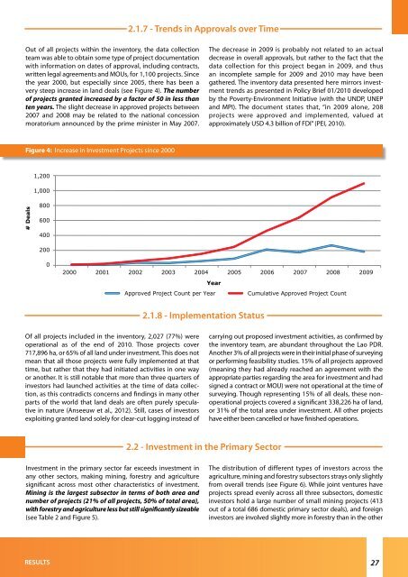 Concessions and Leases in the Lao PDR