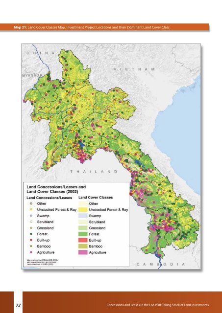 Concessions and Leases in the Lao PDR