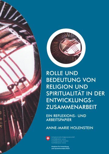 ROLLE UND BEDEUTUNG VON RELIGION UND ... - Deza - admin.ch