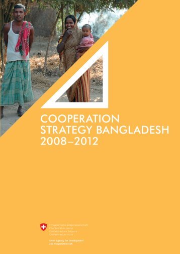 Cooperation Strategy BangladeSh 2008–2012 - Deza - admin.ch