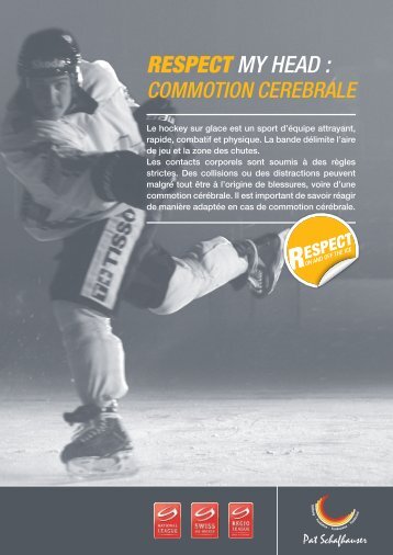 Respect my Head - Feuille d'information pour les ... - Swiss Ice Hockey