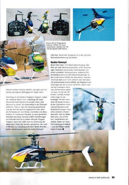 Testbericht (RTF-Version) - Swiss RC Helistuff