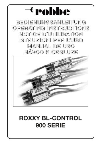 ia-Anleitung Regler:Layout 1.qxd - Swiss RC Helistuff