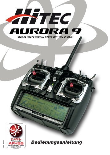 Anleitung Aurora9 - Hitec