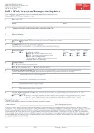 PART 1: INCAD / Incapacitated Passengers Handling Advice - Swiss