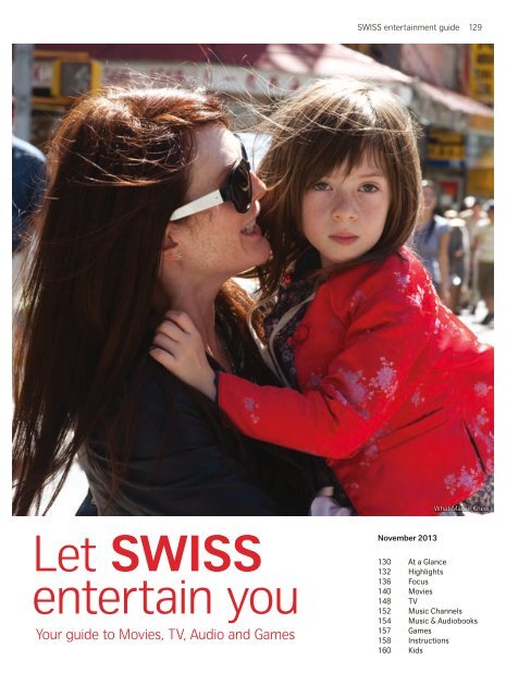 Let SWISS entertain you