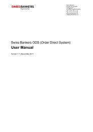 ODS Handbuch - Swiss Bankers