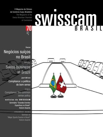 Negócios suíços no Brasil Swiss business in Brazil - Swisscam