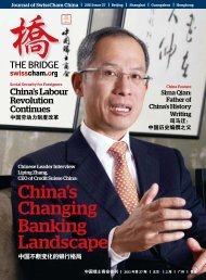 China's Changing Banking Landscape - SwissCham.org