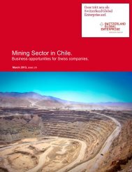 Mining Sector in Chile. - CÃ¡mara Chileno-Suiza de Comercio AG