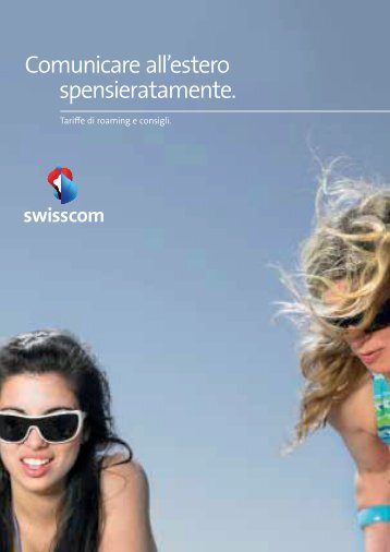 Comunicare all'estero spensieratamente. - Swisscom