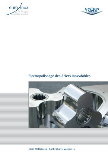 Electropolissage des Aciers Inoxydables - SwissInox