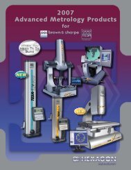 2007 Advanced Metrology Products - Swiss Instruments Ltd