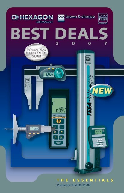 BEST DEALS - Swiss Instruments Ltd