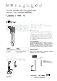 PMP135-A4G01Q4T ***NEW*** Endress+Hauser Cerabar T Pressure Transducer 