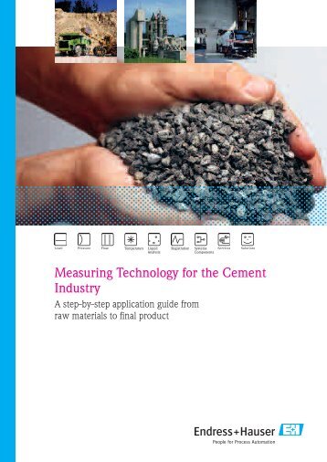 Measuring Technology for the Cement Industry - Endress+Hauser