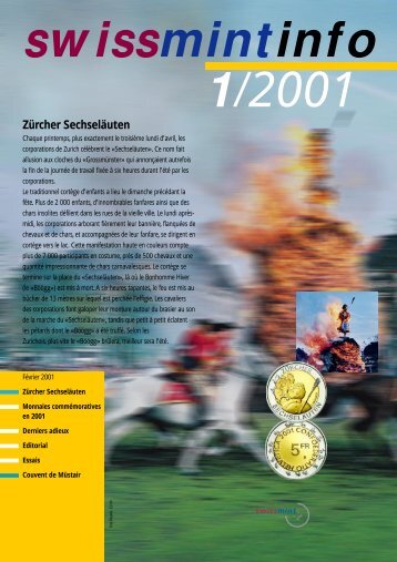 2001/1 - Zürcher Sechseläuten (PDF, 526Kb) - Swissmint