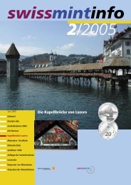 2005/2 Die Kapellbrücke von Luzern (PDF, 450Kb) - Swissmint