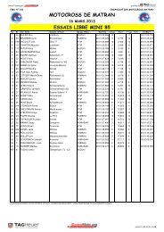 MOTOCROSS DE MATRAN - FMS