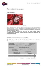 Teil 2 - Anwendungen Begleitinformation - Swiss Nano Cube