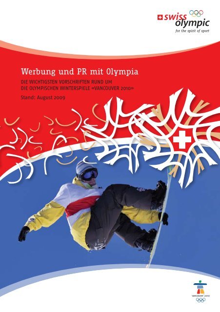 Werbung und PR mit Olympia - Swiss Olympic