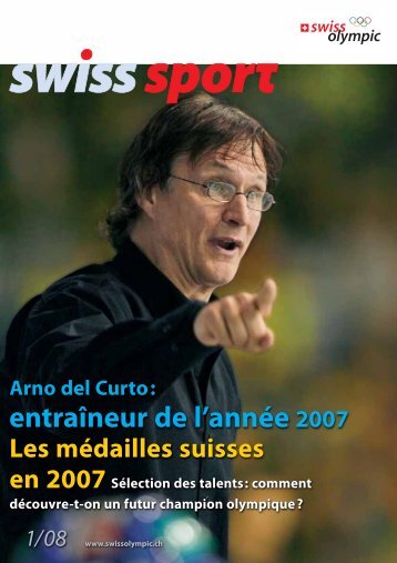 entraÃ®neur de l'annÃ©e 2007 - Swiss Olympic