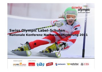 Angebote fÃ¼r die Swiss Olympic Label-Schulen