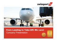 Company Presentation - Swissport