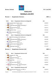 Resultate NR Sarnen 2013