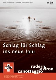 rudern-aviron-canottaggio 6/2009 (Dez. 09) - Schweizerischer ...