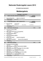 Meldeliste Nat. Regatta Lauerzersee