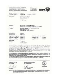 EN ISO 140-3 / 32 dB - Swissstarfenster.ch