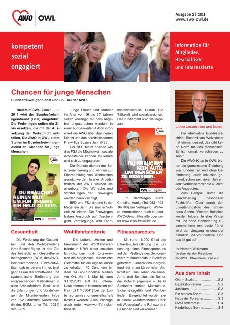 Chancen für junge Menschen - AWO