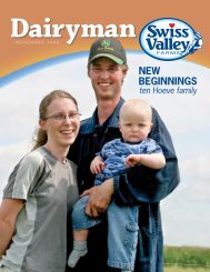 NEW BEGINNINGS - Swiss Valley Farms