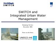 TA06: SWITCH and IUWM - SWITCH - Managing Water for the City ...