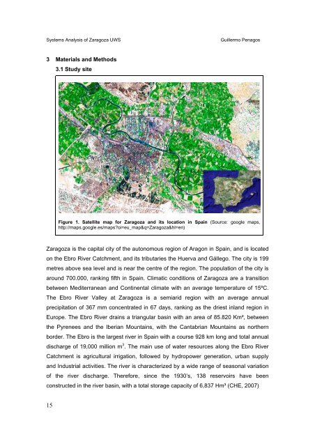 Systems Analysis of Zaragoza Urban Water - SWITCH - Managing ...