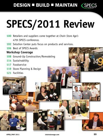 SpECS/2011 review 100 - Chain Store Age