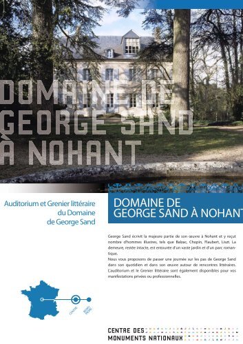 domaine de george sand Ã  nohant - Centre des monuments nationaux