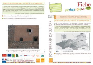 Fiche Ã©lÃ¨ve Salses cycle 3, collÃ¨ge - Centre des monuments ...