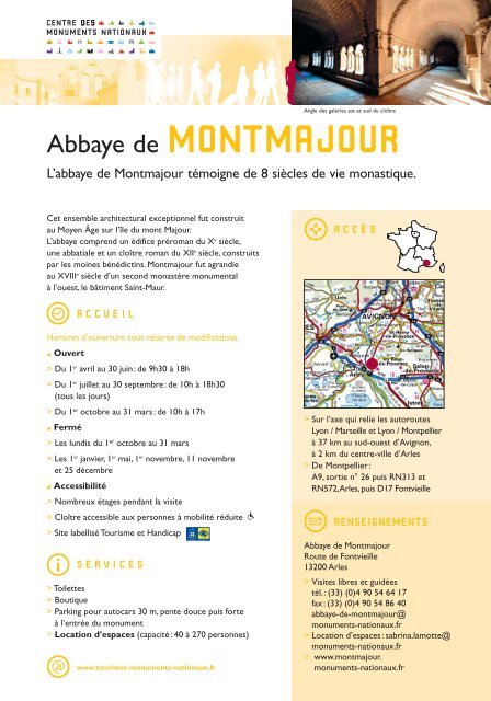 Manuel technique de vente - Centre des monuments nationaux