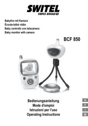 BCF 850 - SWITEL Babies & Kids
