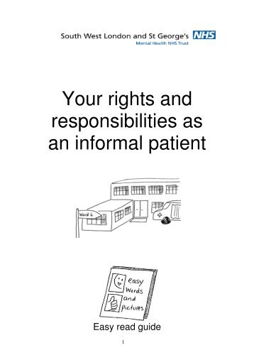 Your rights and responsibilities as an informal patient - Easyhealth