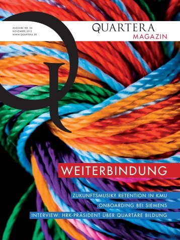 Quartera Magazin, Ausgabe Nr. 6, November ... - SWOP. Exchange