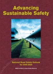 Advancing Sustainable Safety - Swov