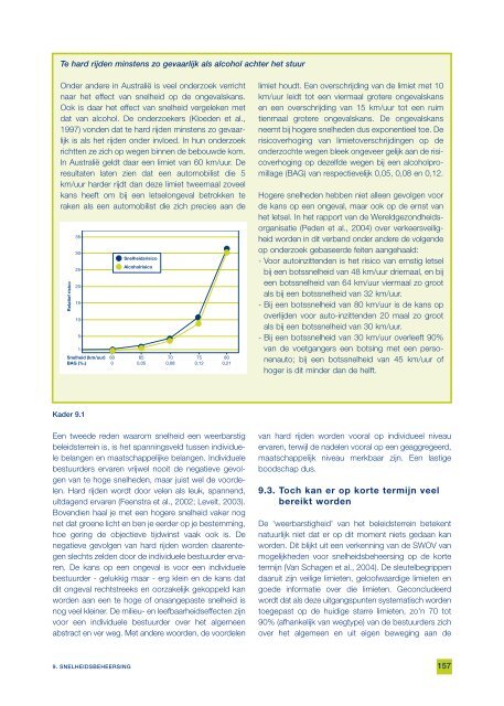 Door met Duurzaam Veilig; Nationale - SWOV