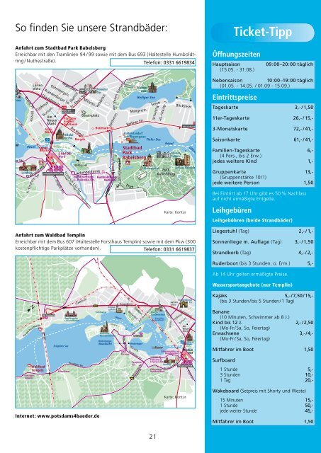 Quartett 2/2006 zum Download - Stadtwerke Potsdam GmbH