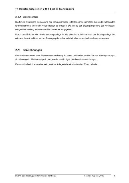 Baustromrichtlinie 2009 als Download ( PDF , 1,0 MB ) - Stadtwerke ...