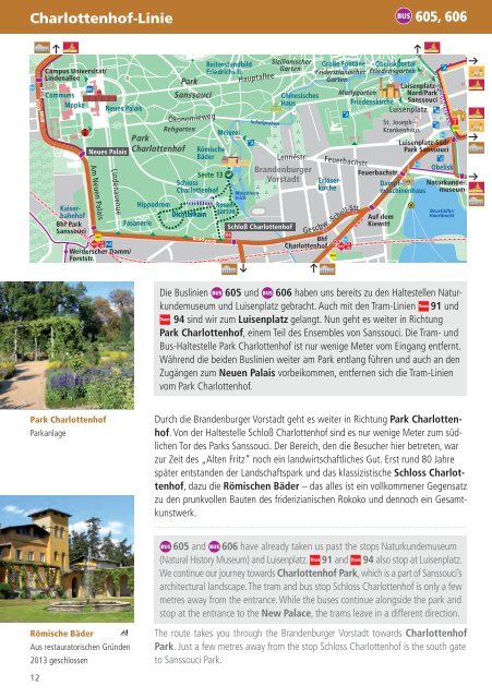 Potsdam entdecken – mit S-Bahn, Tram und Bus - Stadtwerke ...