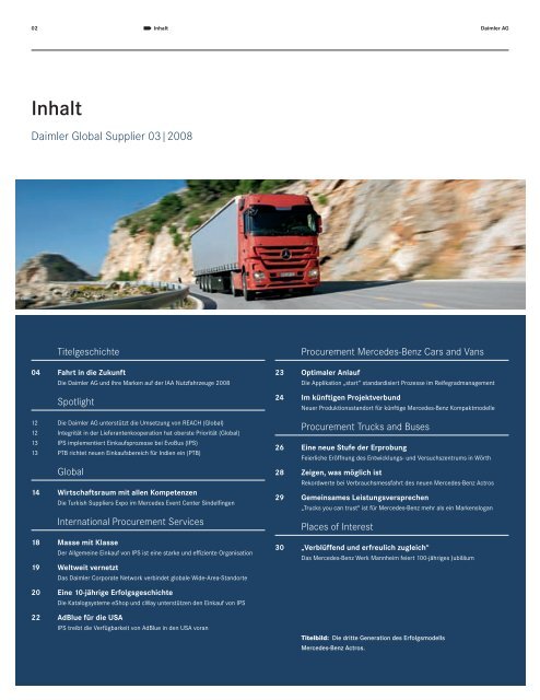 Fahrt in die Zukunft - Daimler Supplier Portal - Covisint